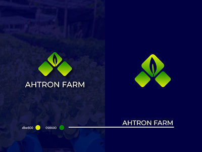 AHTRON Farm Logo Design