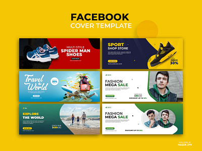 Facebook cover Template Design