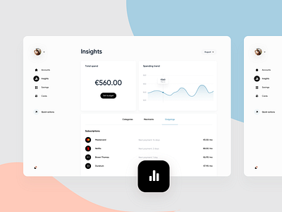 Web Banking app - Insights