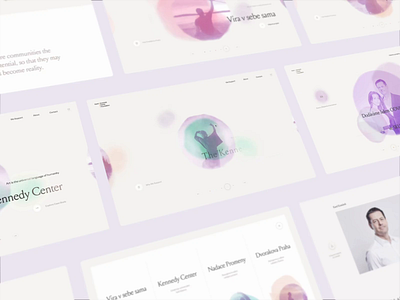 Komarek Foundation website - Overview animation awards clean drag experience homepage interaction interactive landing landing page minimal motion typography ui ux web website