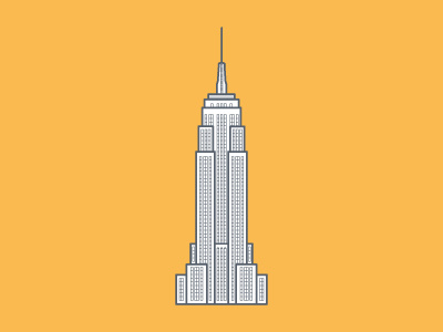 Empire State building empire state building illustration nyc