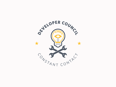 Developer Council Logo council developer emblem identity illustration logo stamp