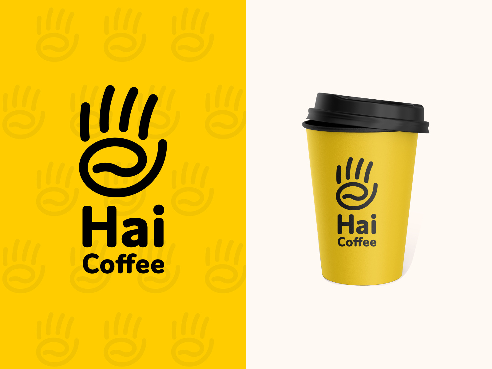 Hai Coffee Logo by Abad Badru on Dribbble