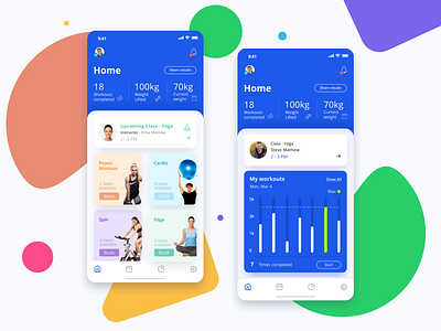 Fitness App Design