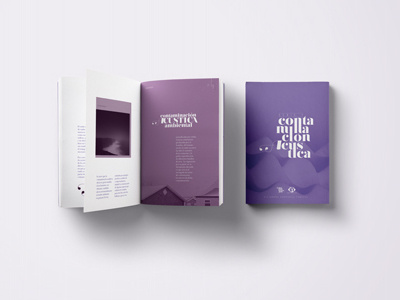 Colección Metrópoli; serie Contaminación Acústica design editorial