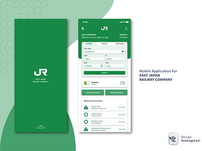 JR East Mobile Application