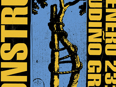 Poster Monstruo Miudiño flyer poster