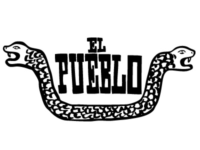 Logo design for Café Cultural EL PUEBLO logo logo design