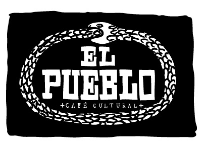 Logo design for Café Cultural EL PUEBLO logo logo design
