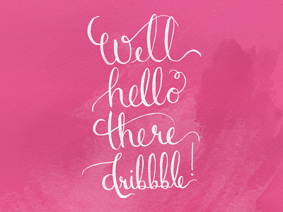 Hello Dribbble!