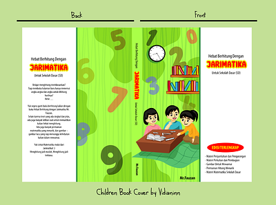 Children Book Cover - Mathematics Book book cover children book children illustration cover illustration graphic design illustration art vector illustration