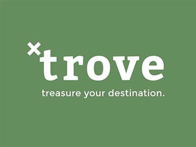 Trove app destination discover travel treasure trove