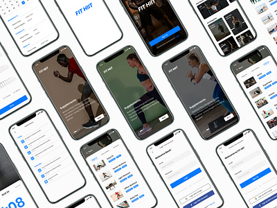 fit HIIT app UI & UX CASE STUDY