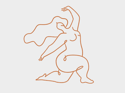Woman body branding design girl hands icon illustration logo nude vector woman woman illustration woman logo