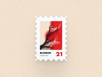 Post Stamp Series: Blossom