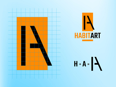 HABITART Logo Design brand brand identity branding design icon logo logodesign vector