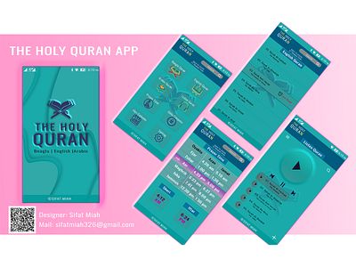 Quran App design adobe photoshop adobe xd graphicdesign ui ui ux ui design uidesign ux design uxdesign uxui