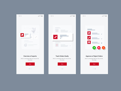 Onboarding Screen illustrator mobile app mobile ui vector