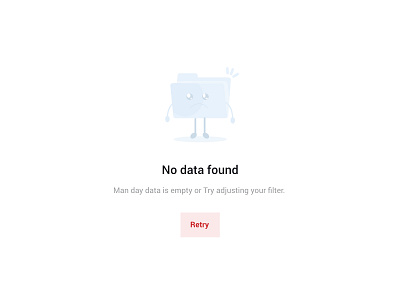 No data found