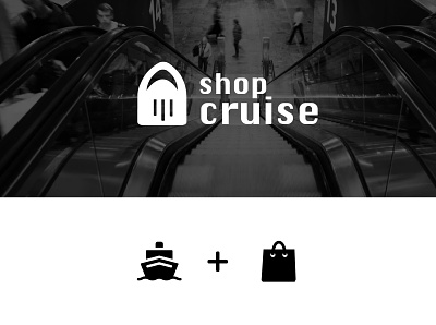 shop cruise art branding logo