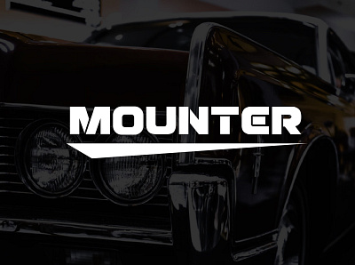 Mounter logo art artwork branding design illustrator logo typography vector