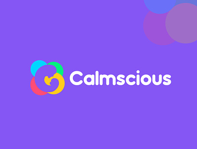 Calmscious logo art artwork branding design illustraion illustrator logo logodesign logotype mobile app typography vector