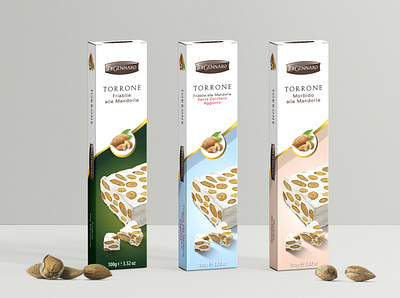 Torrone Di Gennaro design food food design food illustration label packaging labeldesign nougat package package design packagedesign packaging packaging design packaging mockup torrone