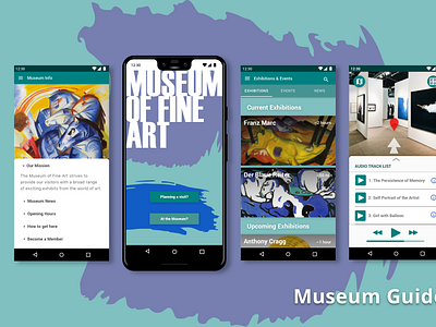 Museum Guide Mockup