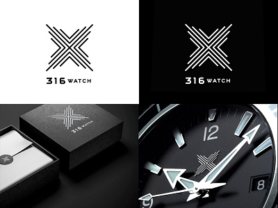 316.watch logo & identity branding identity logo logotype watch