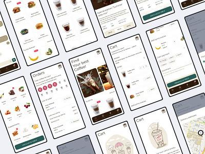 Coffee shop app coffee app coffee shop app constructor delivery app delivery coffee app delivery food app mobile app mobile cart mobile cart app