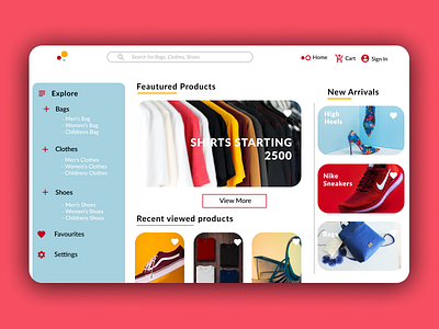 ecommerce web design