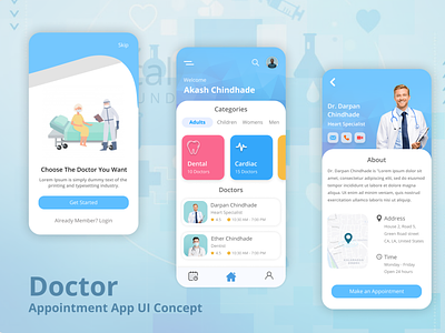 Doctor Appointment App challenge