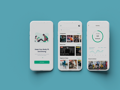 Fitness App Design app design app ui design fitness app fitness app ui travel app ui design ui designer uiuiux