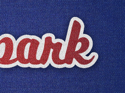 Ballpark Typeface - Additional Characters baseball blue bright font logo red script texture type typography uniform