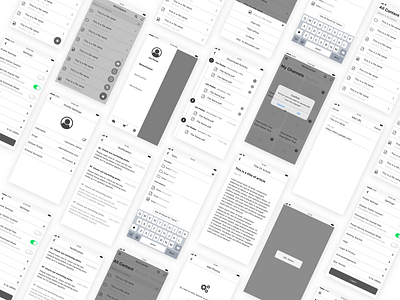 Content Management App UX Design