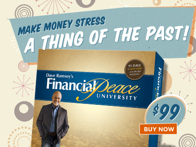 FPU's gone retro! ad advertisement dave ramsey financial peace web
