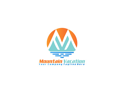 Mountain Vacation Logo design branding design business community education holiday hotel landscape modern mount mountain mountain biking mountain logo natural organization