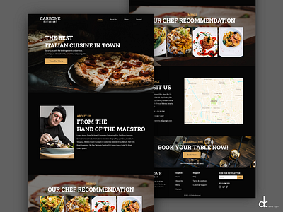 Italian Restaurant Website