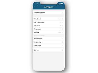 Daily UI 007 - "Settings"