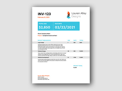 Daily UI 046 - "Invoice" adobe branding daily ui daily ui challenge dailyui dailyuichallenge design graphic design graphic designer invoice invoice invoice design money ui