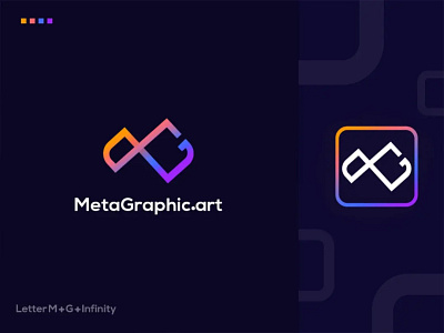 Meta Graphic Logo graphic design meta graphic logo