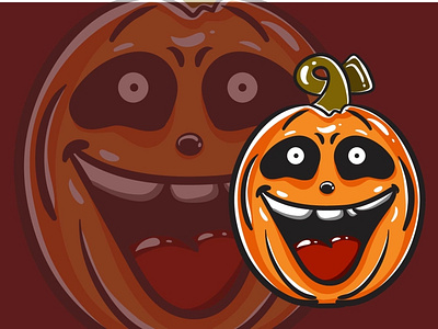 Pumpkin Monster Character 03