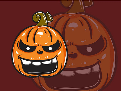 Pumpkin Monster Character 01