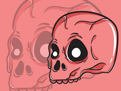 Skull Monster Character Pack 01 art artwork background cartoon character cute design designs flatdesign funny ghost halloween illustration kawaii magic monster mystic occult skull vector