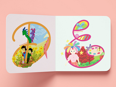 Dragon tales / Everything Rosie characterdesign characters colorful design illustration illustrator typography