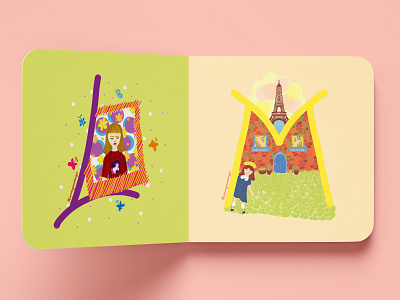 Lizzie / Madeline characterdesign characters colorful illustration illustrator typography