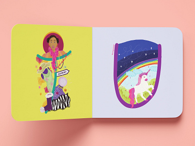 Thats so Raven / Unicorn world characterdesign characters colorful design illustration illustrator typography