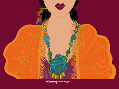 Chrysocolla antique colorful illustration illustrator jewellery jewellery online jewellerydesign