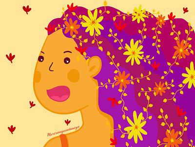 Bloom characterdesign colorful design flowers illustration illustrator vector