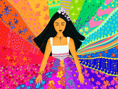 Seek the magic within 💕 colorful design illustration illustrator